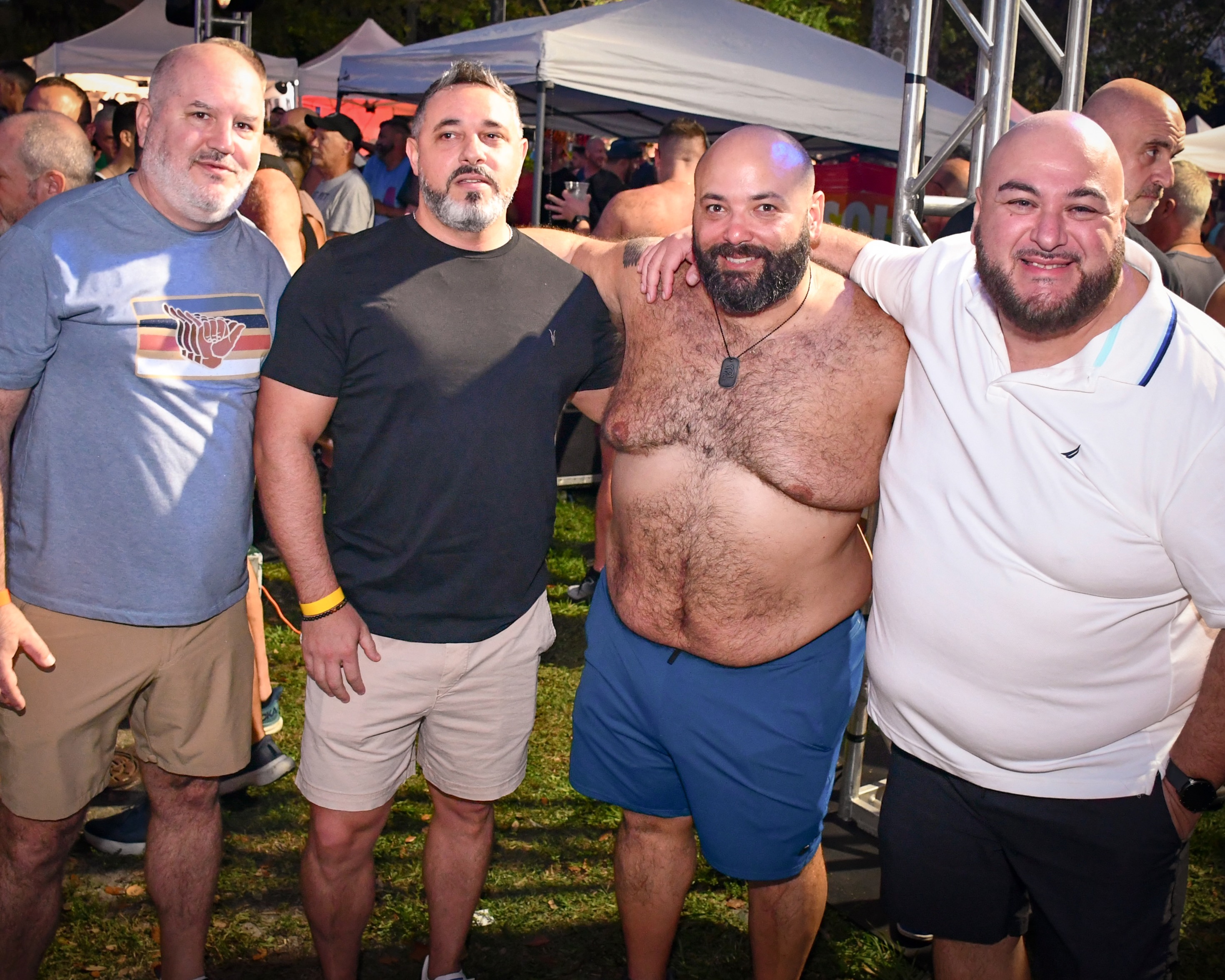 Tropical Bear Week guests