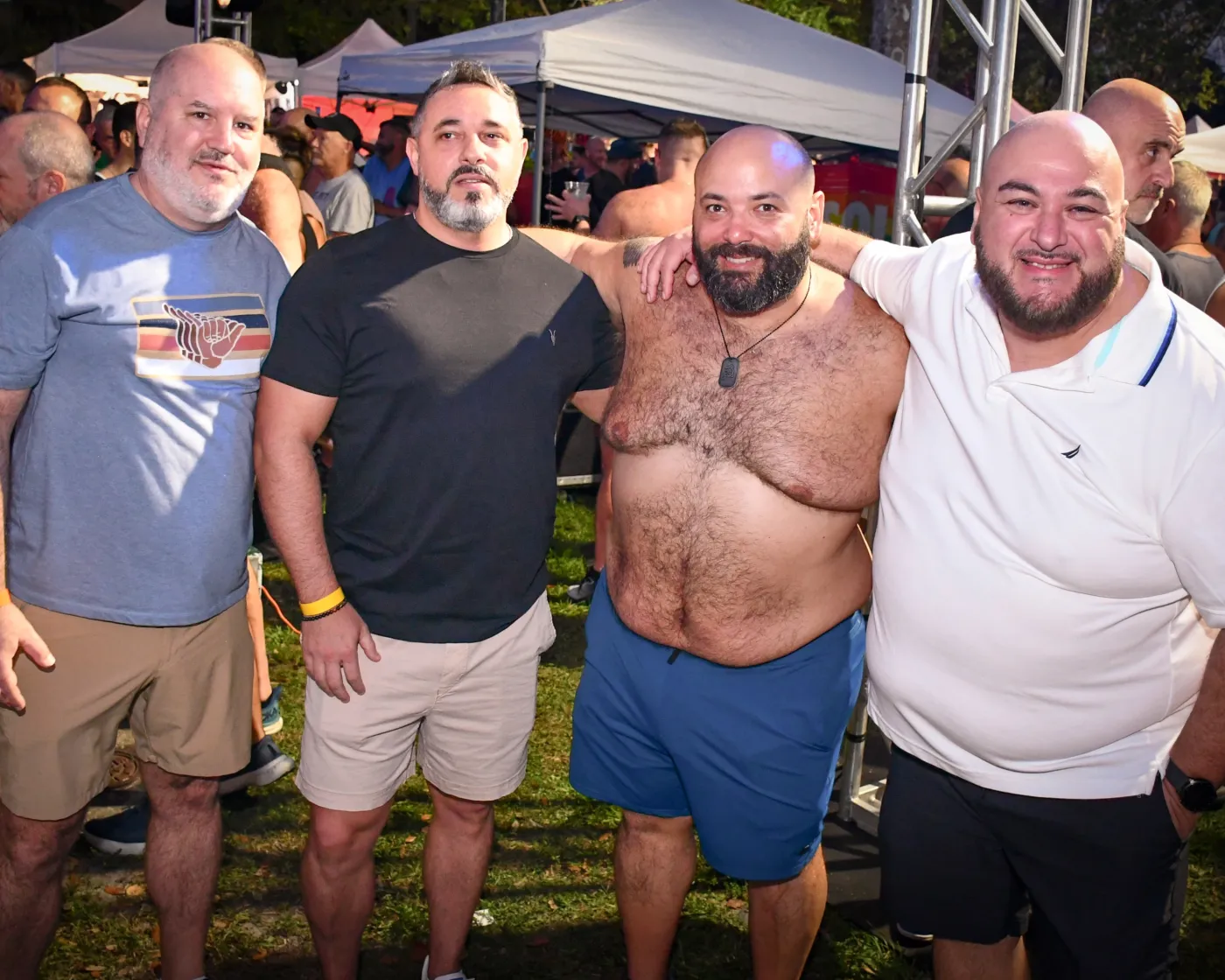 Tropical Bear Week guests