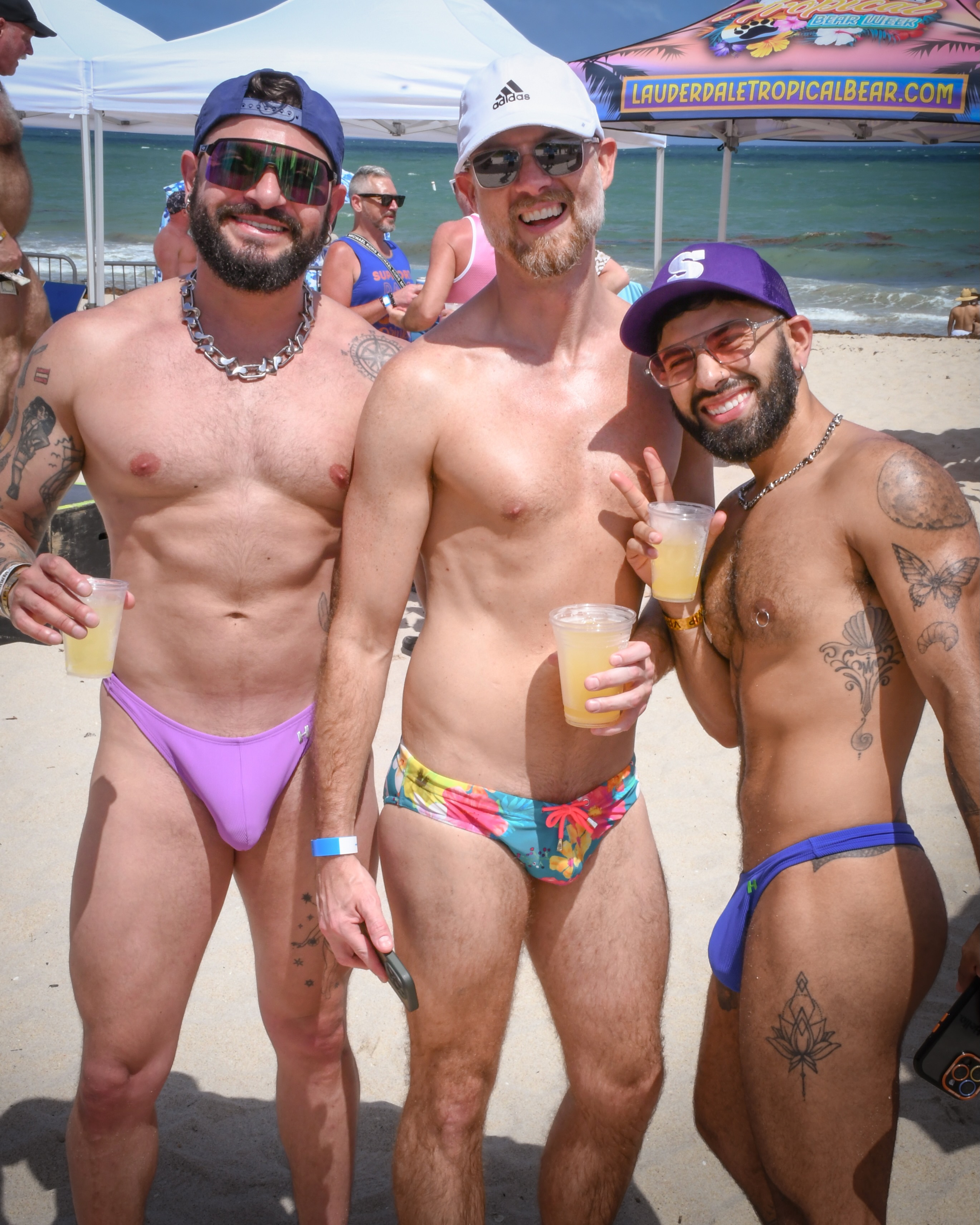 Tropical Bear Week guests