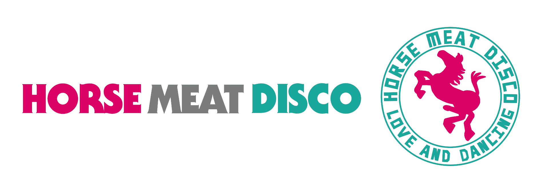 Horse Meat Disco Rectangular Logo TRANSPARENT